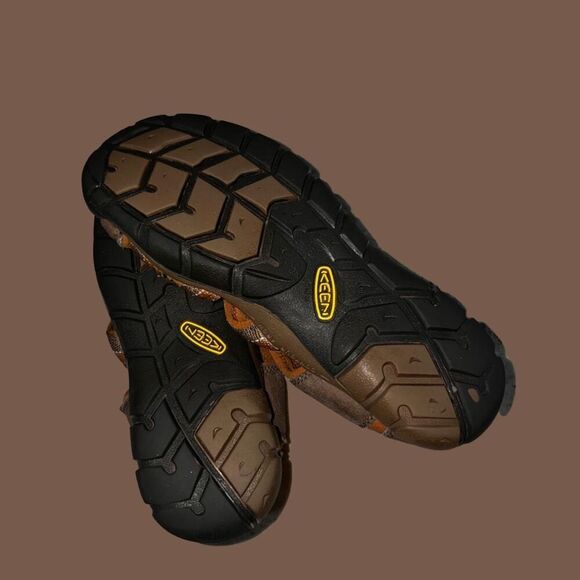 KEEN Kids Seacamp CNX Brown Butterscotch Big Kid Sandals Sneakers Size 4 - Picture 5 of 7